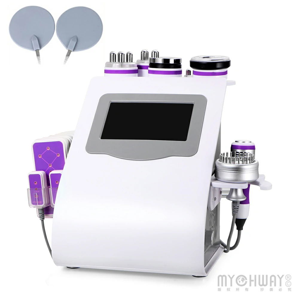 9 In 1 Multifunction Ultrasonic Cavitation RF Vacuum Body Slimming Machine from Mychway